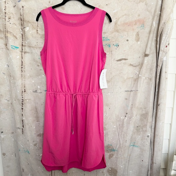 Athleta Rincon Dress, Salvia Pink - Picture 2 of 4